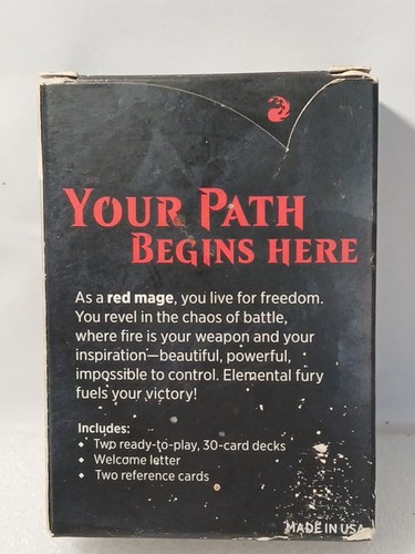 Magic the Gathering: Red Mage Beginner's Deck 2019 - Picture 2 of 2