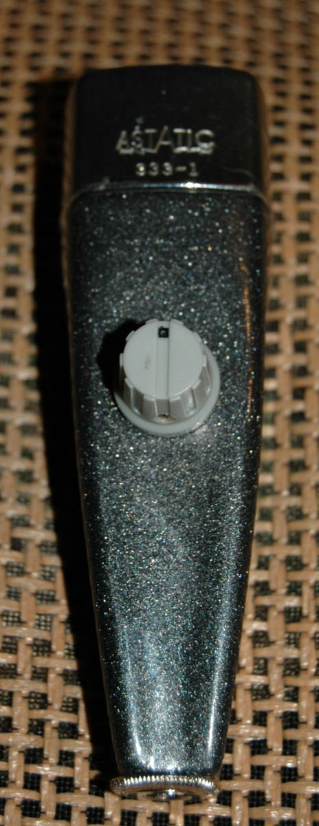 Custom Astatic Harmonica Harp Microphone. Powder Coated VC 1/4