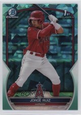 2023 Bowman Sapphire Edition Chrome Prospects Aqua /55 Jorge Ruiz #BCP-123 0c2t