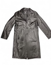 leather trench coat