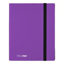 Ultra Pro E-15152 Eclipse 9-Pocket PRO-Binder - Royal Purple