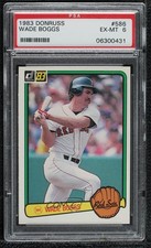 1983 Donruss Wade Boggs #586 PSA 6 HOF 0ed5