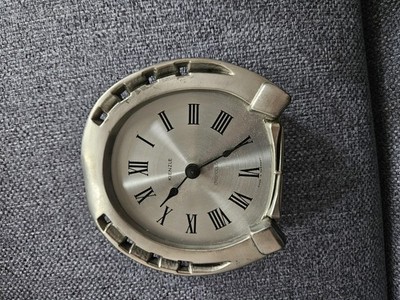 Kienzle Uhr Zinn Hufeisen Uhr Vintage Uhr Tischuhr
