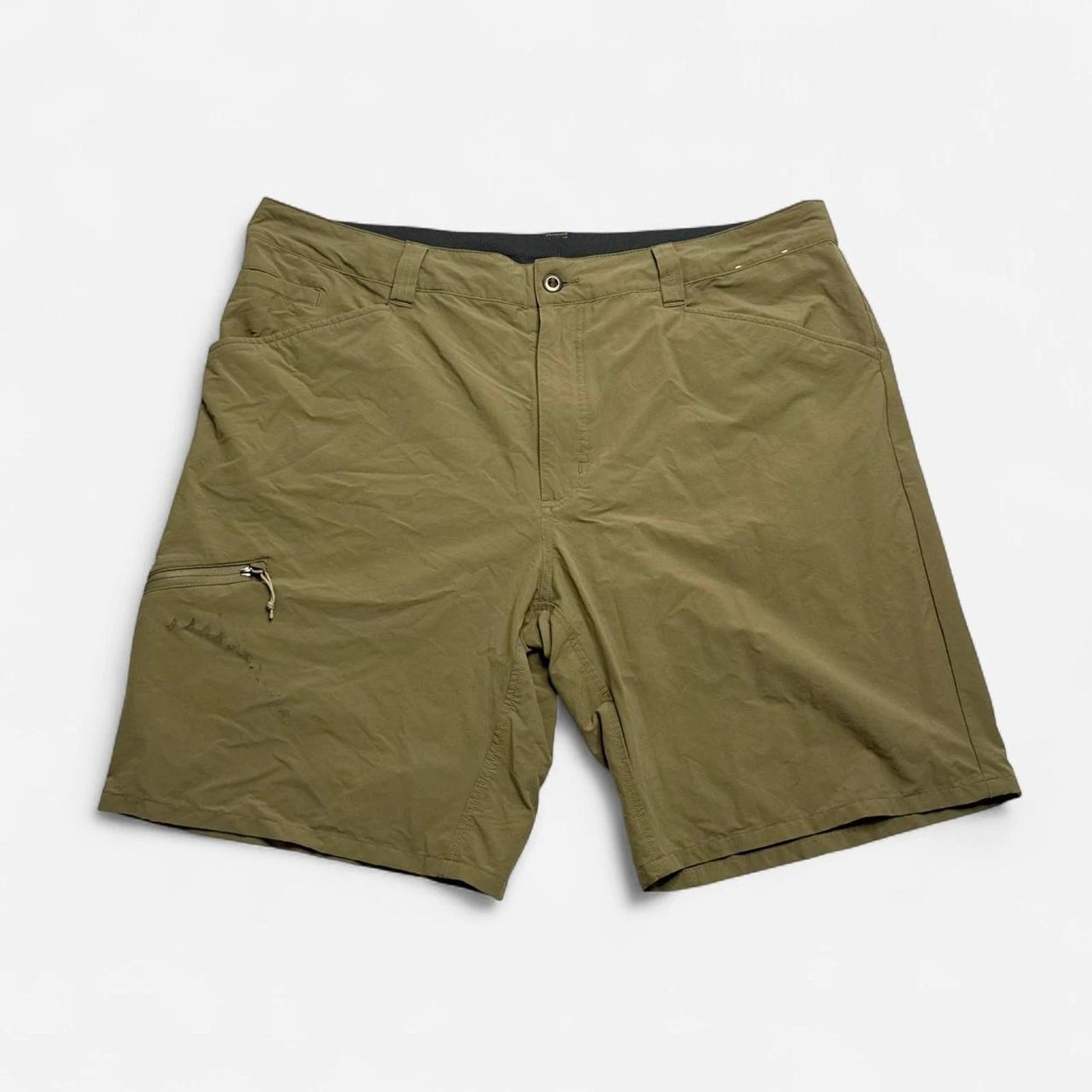 Patagonia Stretch Wavefarer Walking Hiking Shorts Mens Size 40 Khaki