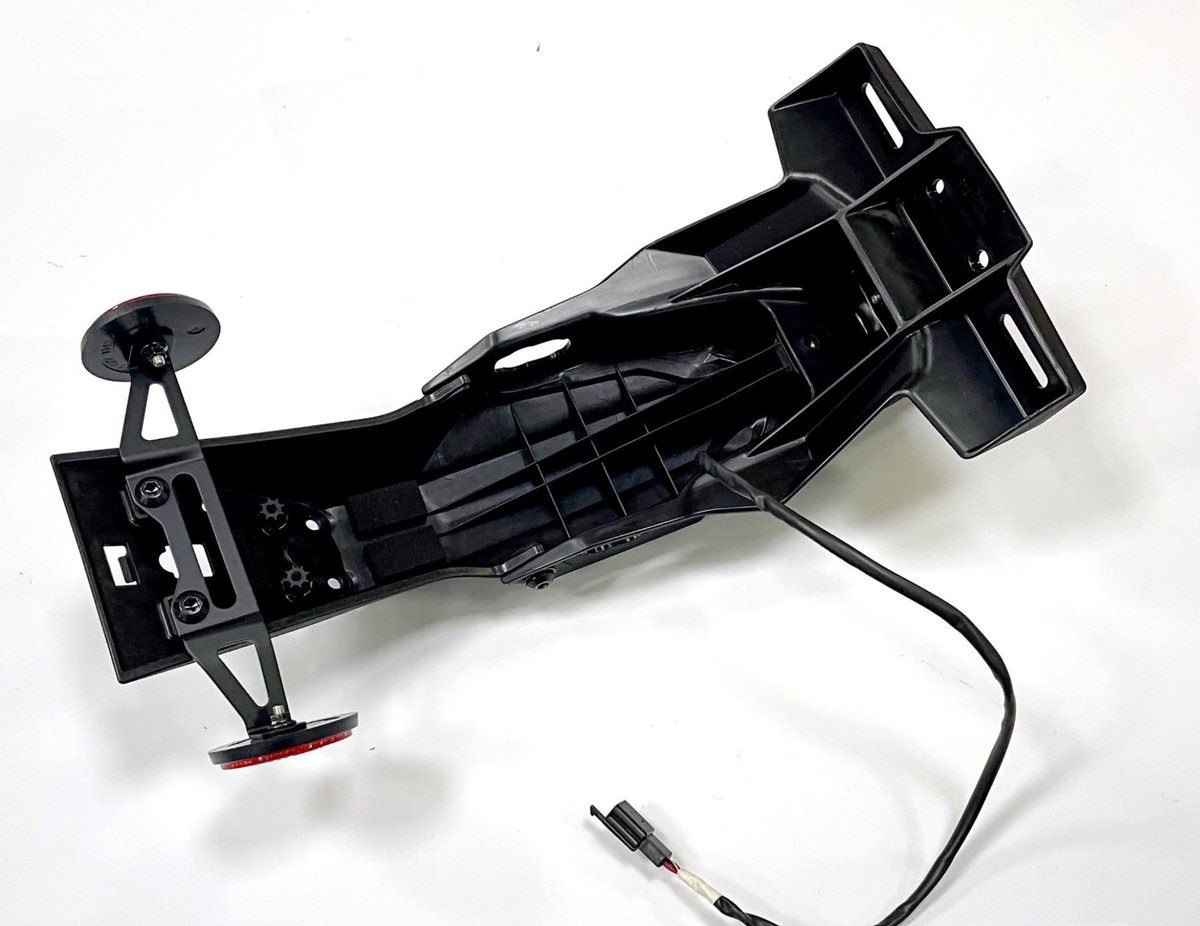 Kawasaki Ninja ZX-10R Standard Number Plate Holder + Light 16-18