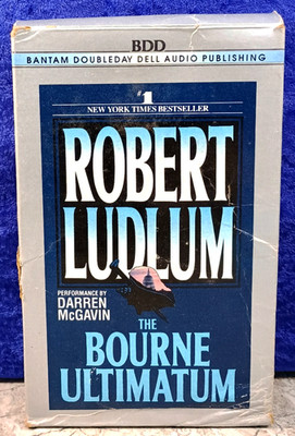 Robert Ludlum: The Bourne Ultimatum; Audio Book; 3 Cassette; McGavin; Bantum; EX