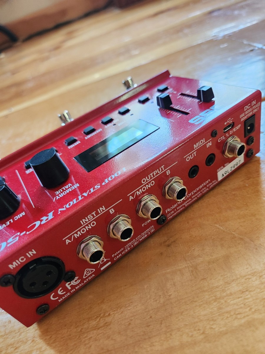ギター BOSS LOOP STATION RC-500 Amazon.com: Boss RC-500 Loop Station Bundle with Gearlux