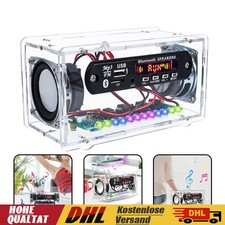 DIY Elektronik Löten Bausatz, FM Radio Bluetooth Lautsprecher Kit, Fernbedienung