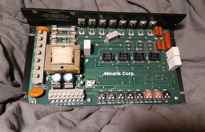  MINARIK CORP REGEN DC MOTOR, Speed Controller 230VAC, 180VDC, 10A,  P/N:RG400UA
