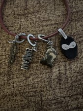 Ciondoli Diabolik,Eva Kant,Jaguar Diabolik,scritta Eva Kant.Marca The One