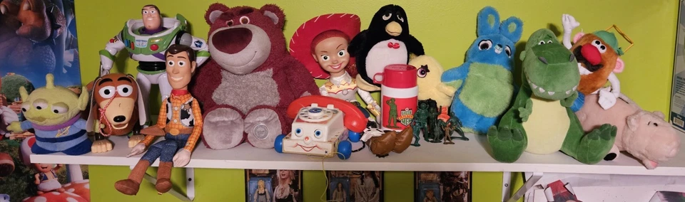 Lot Disney Pixar Toy Story Set Rex Woody Buzz Alien Jessie Dolls Action Plush - Image 3 of 4