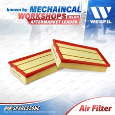 2 x Wesfil Air Filters for Jaguar XF X250 XJ XJ8 X350 X351 3.6L 4.2L 5.0L 03-20