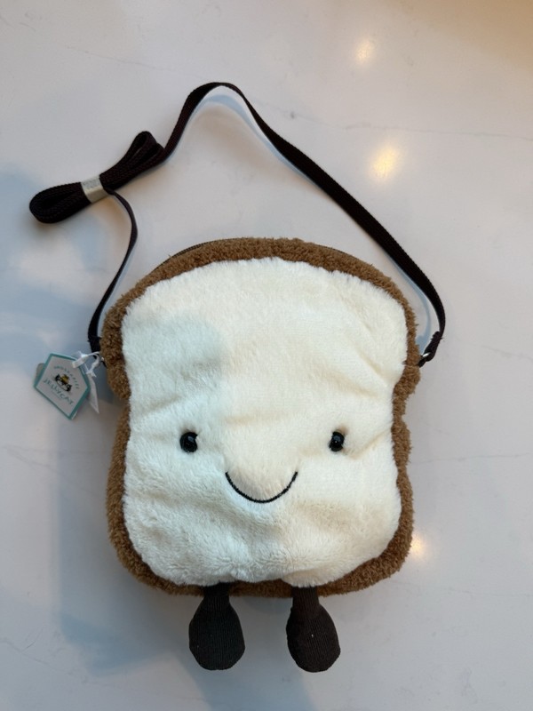 Jellycat Amuseables Toast Bag RETIRED NWT