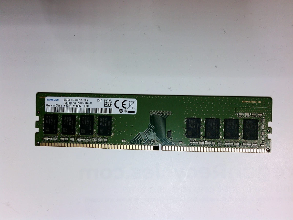 Samsung PC4-19200 (DDR4-2400) Bus Speed Computer RAM 8 GB Total