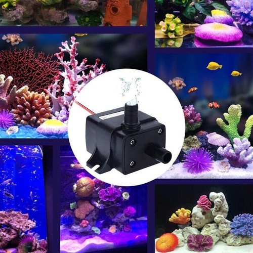 Mini WasserpumpeTauchpumpeBrunnenpumpe Salz Teich Terrarium Wasser Pumpen - Bild 6 von 21