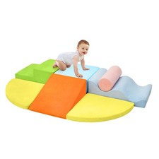 Climbing Toys for Toddlers, Toddler Climbing Toys Indoor, 7-Piece Soft Foam C...