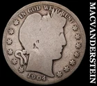 1904-O Silver Barber Half Dollar-Semi Key Better Date No Reserve #i4605