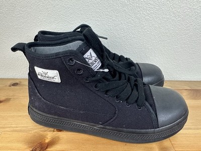 Thorogood Shoes Mens Size 8.5 Warehouse Won Safety Toe Canvas High Tops 808