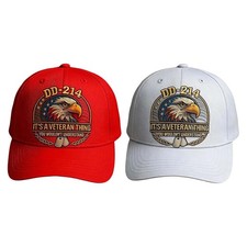 DD-214 This Is A Veterans' Matter Hat,M-ilitary Service Baseball Cap For Men