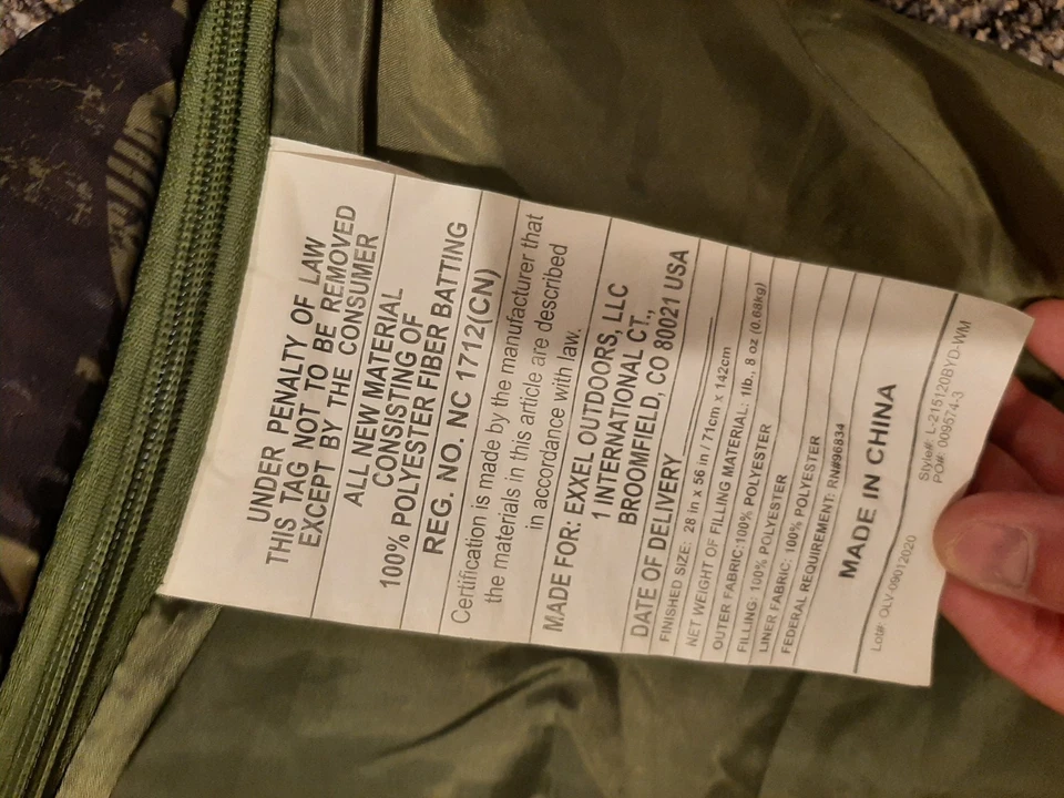 Saco de dormir Star Wars Mandalorian para niños camping Grogu Baby Yoda Foto 4 de 4