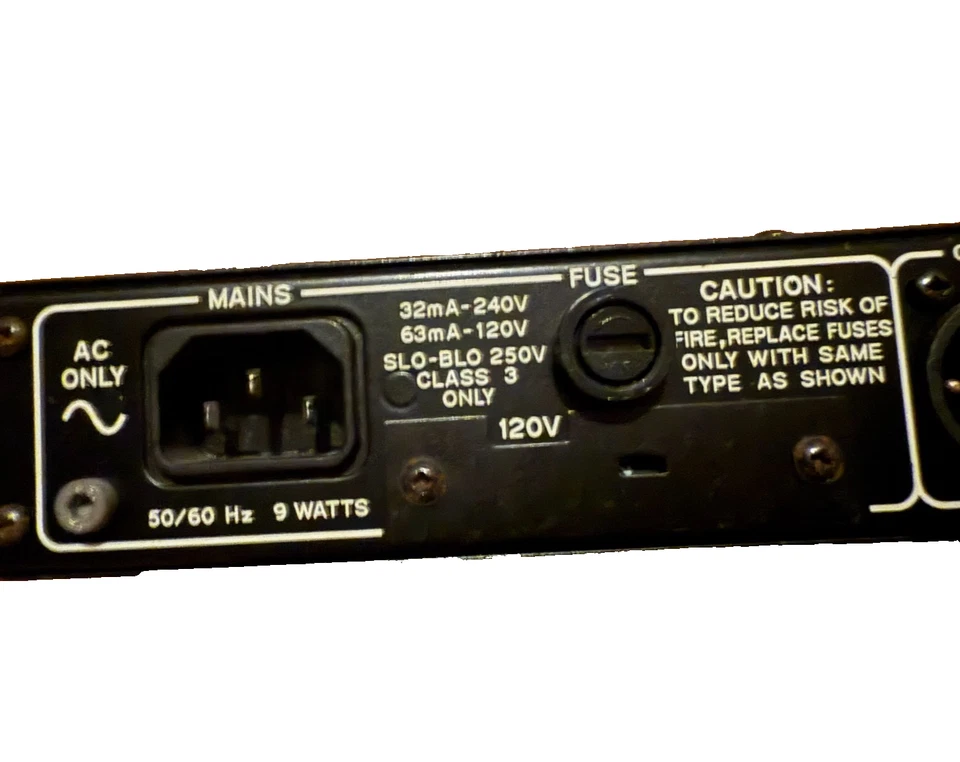 DRAWMER DS-201 Noise Gate 2-Channel Stereo Dynamics Processor Used from JAPAN - Image 4 of 4