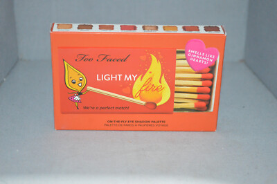 Too Faced Light My Fire Eye Shadow Palette New Boxed