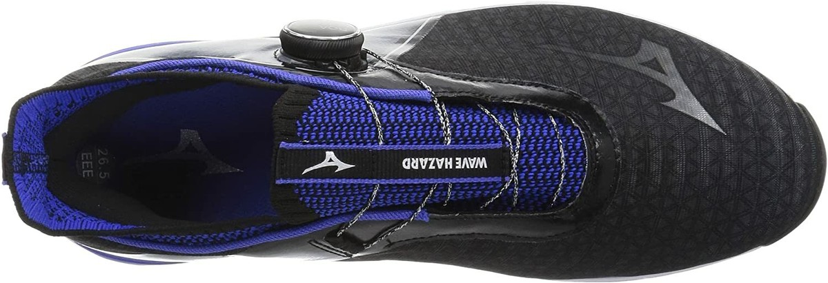 シューズ MIZUNO - WAVE HAZARD BOA 51GM2170 09 BK/HBL 29.0 MIZUNO Golf Shoes WAVE HAZARD BOA WIDE 51GM2170 09 Black