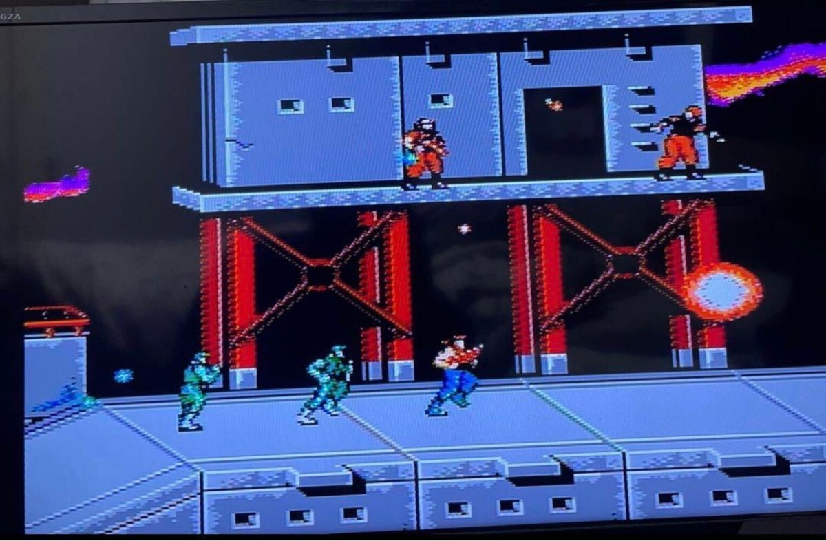 Contra Set of 2 FC Contra 1 Super set Konami Japan Edition