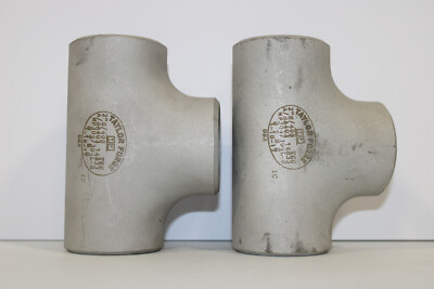LOT (2) 2'' TAYLOR FORGE  SCH 40S WP304/304LS STAINLESS WELD 90 DEG ELBOW NEW