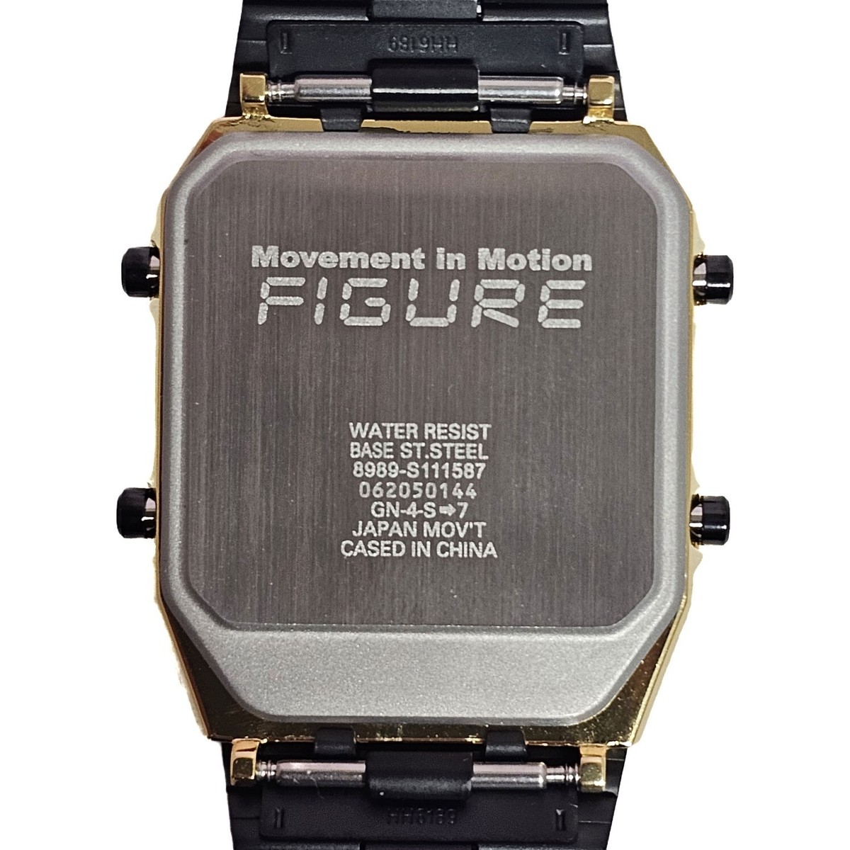 CITIZEN FIGURE ANA DIGI TEMP WATCH black gold Japan TICTAC CITIZEN FIGURE ANA DIGI TEMP WATCH black gold Japan TICTAC