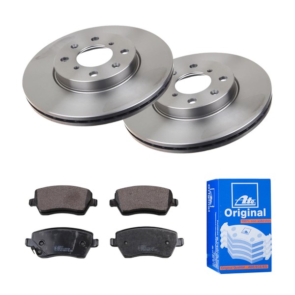 ATE Bremsscheiben Ø252MM + BremsbelÄGe Vorne FÜR Suzuki Splash Opel Agila (B)-image