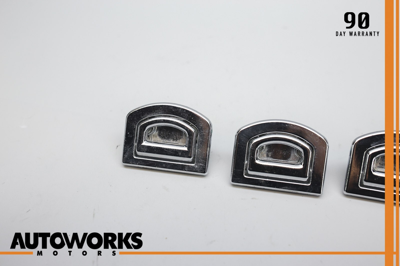 05-07 Maserati Quattroporte Rear Trunk Tie Down Hook Anchor Set of 4 OEM