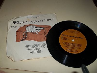 Reader's Digest 1976 What's Inside the Box 33 1/3rpm Vinyl Record