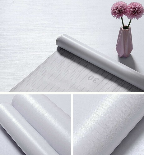 16.4ft Wood Grain Wallpaper Peel&Stick Vinyl Film Wallpaper Self Adhesive Decor - Bild 14 von 19