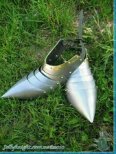 Medieval Sabatons Armor Fighting Functional Steel Shoes fully wearable shoes