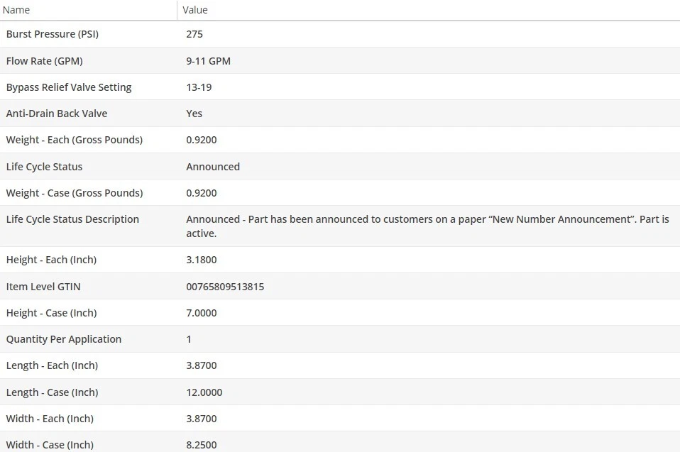 Filtro de aceite de motor OEM WIX para HYUNDAI STELLAR 1987 L4-2,0 L Foto 4 de 4