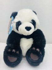 Animal Alley Panda Bear Plush Black White Teddy Soft Stuffed Toy R Us 11"