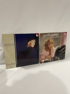 2 x Vinyl - Agnetha Fältskog  - Eyes of a Woman + Wrap your arms around me