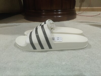 adidas Fear Of God X Athletics Adilette Slide Mens Off White Size