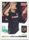 2019 Topps MLS Post Christian Ramirez Los Angeles Football Club