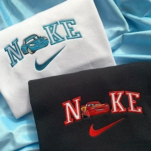 ALEXANDER MCQUEEN Felpa felpa con cappuccio ricamata personalizzata Mcqueen o Sally coppie