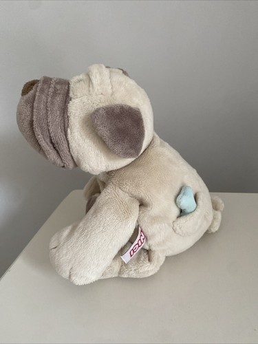"Juguete suave Nici Brown crema perro peluche 13"" aprox juguete en bolsillo 2005 coleccionable" - Imagen 5 de 13