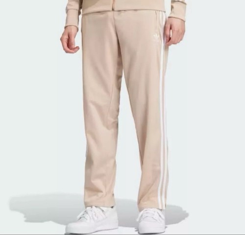Adidas Originals Pantaloni da Pista Uomo Small AdiColor Firebird Magic Beige IY9894 - Foto 4 di 8