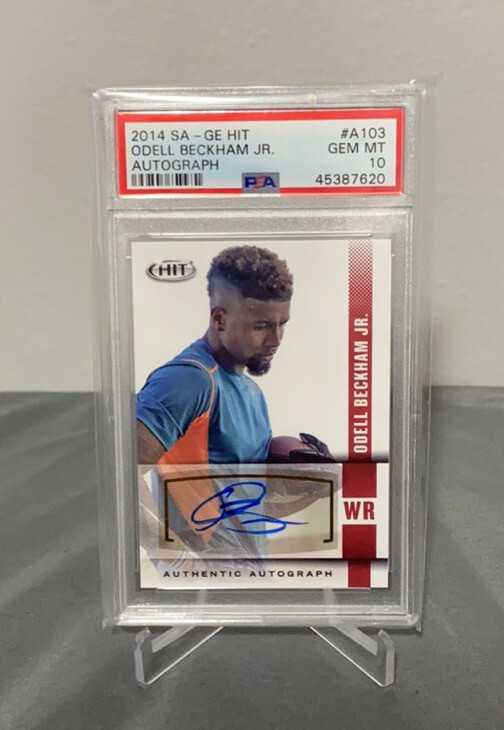 Odell Beckham Jr. SA-GE Hit Autograph #A103 Base