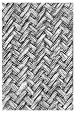 Sizzix Intertwine 3D Embossing folder #664759 Retail $12.99 designer Tim Holtz