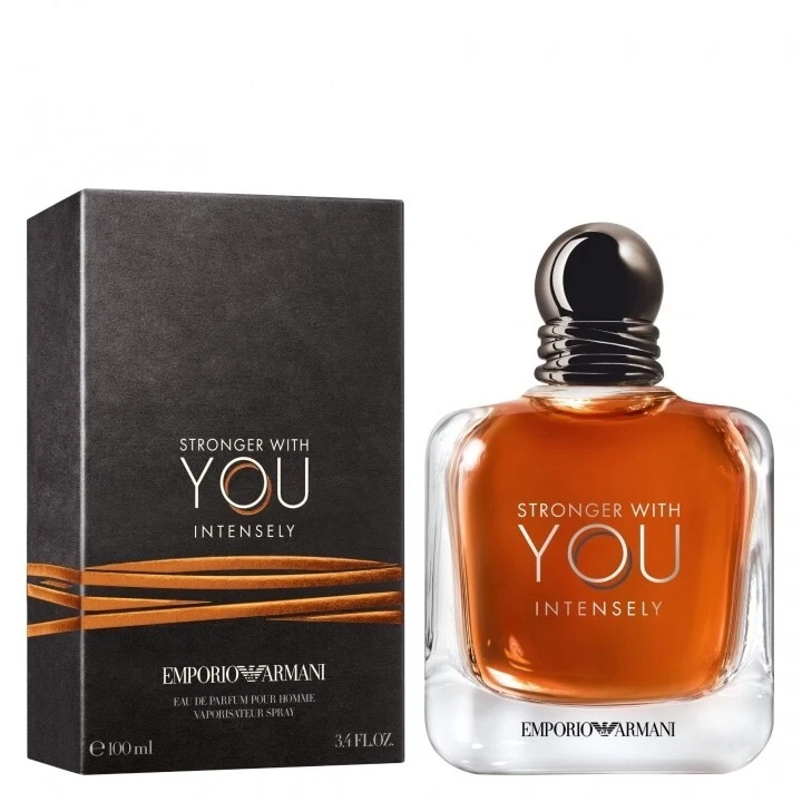 Emporio Armani Stronger With You INTENSELY Eau de PARFUM 3.4oz