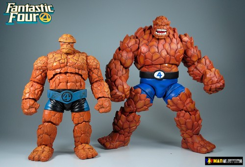 marvel legends fantastic four THING 9 INCH custom figure commission job - Picture 13 of 24