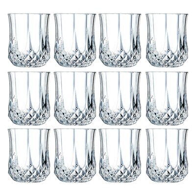 Eclat Cristal d'Arque Longchamp 45ml Kristall Schnapsglas Bar Whisky Vodka Diamant