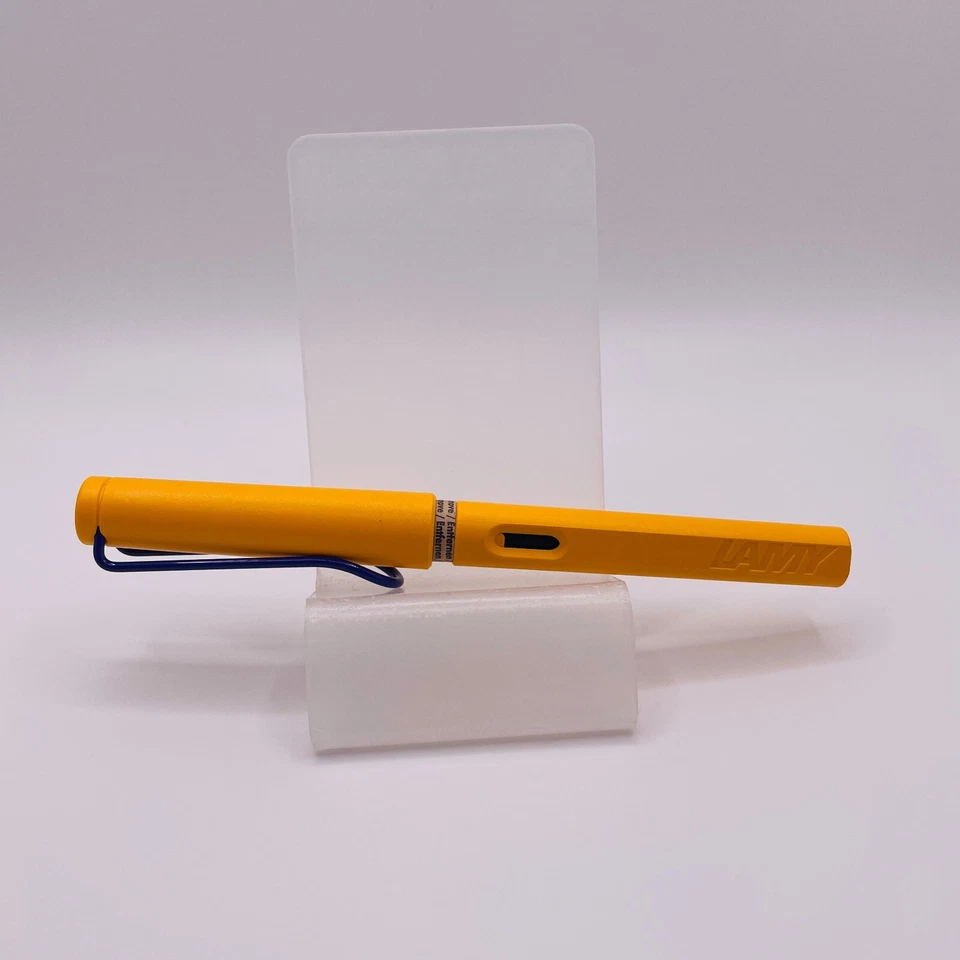 Pluma Estilográfica LAMY Safari Color Clip L21MGV F Mango x Clip Púrpura L21MGV-F 2022 Foto 3 de 4