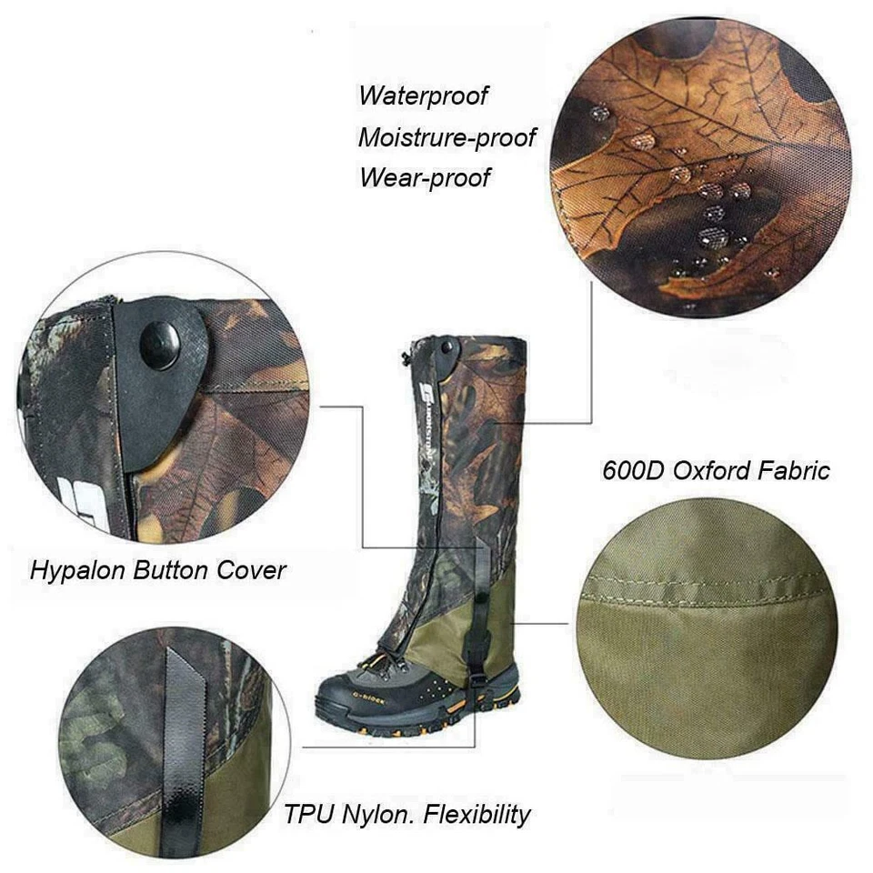 Legging Poliéster Camuflaje Gaichs Senderismo Senderismo R6A6 U0M6 N6M4 N7P3 D3P7 Foto 4 de 4
